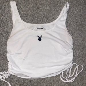 Y2K Playboy Top Size Large